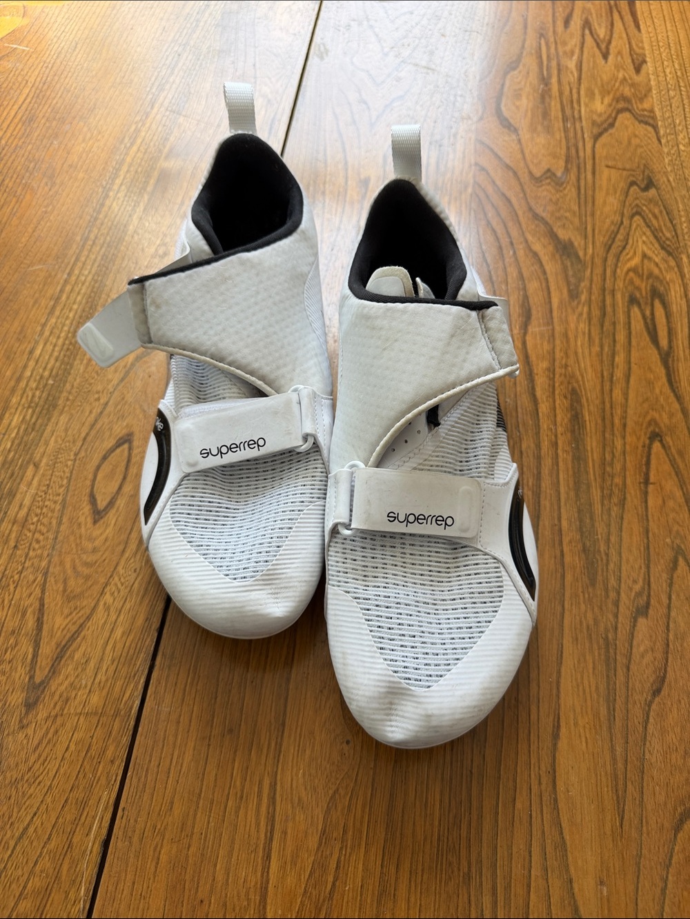 Nike Black and White SuperRep Bike Shoes